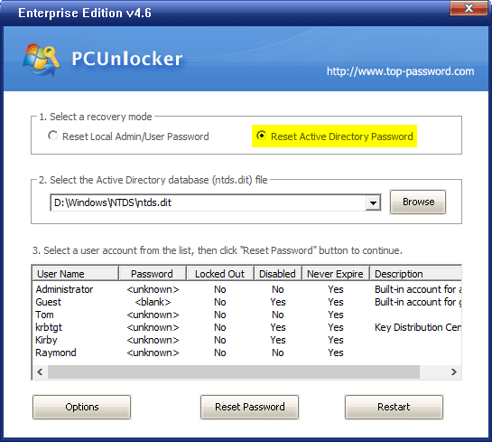 R Initialiser Ou Contourner Le Mot De Passe Windows Avec Pcunlocker