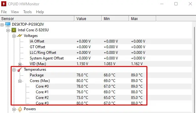 Migliori Strumenti Per Monitorare La Temperatura Della Cpu