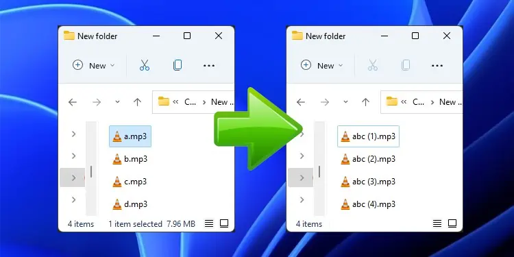 Cómo cambiar el nombre de archivos por lotes en Windows 6 formas