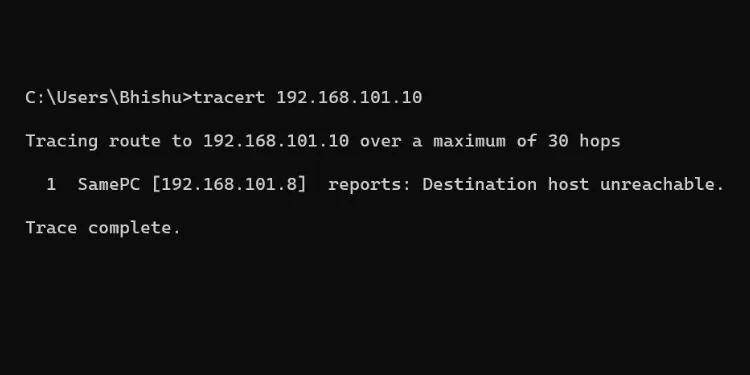 C Mo Ejecutar Un Traceroute En Windows