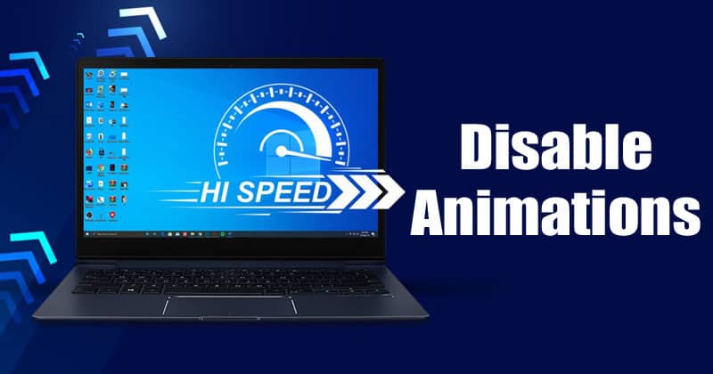 C Mo Desactivar Las Animaciones En Una Computadora Con Windows