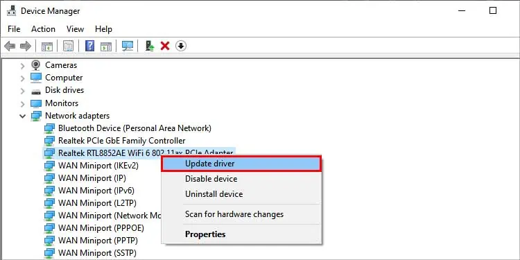 C Mo Actualizar El Controlador De Wi Fi