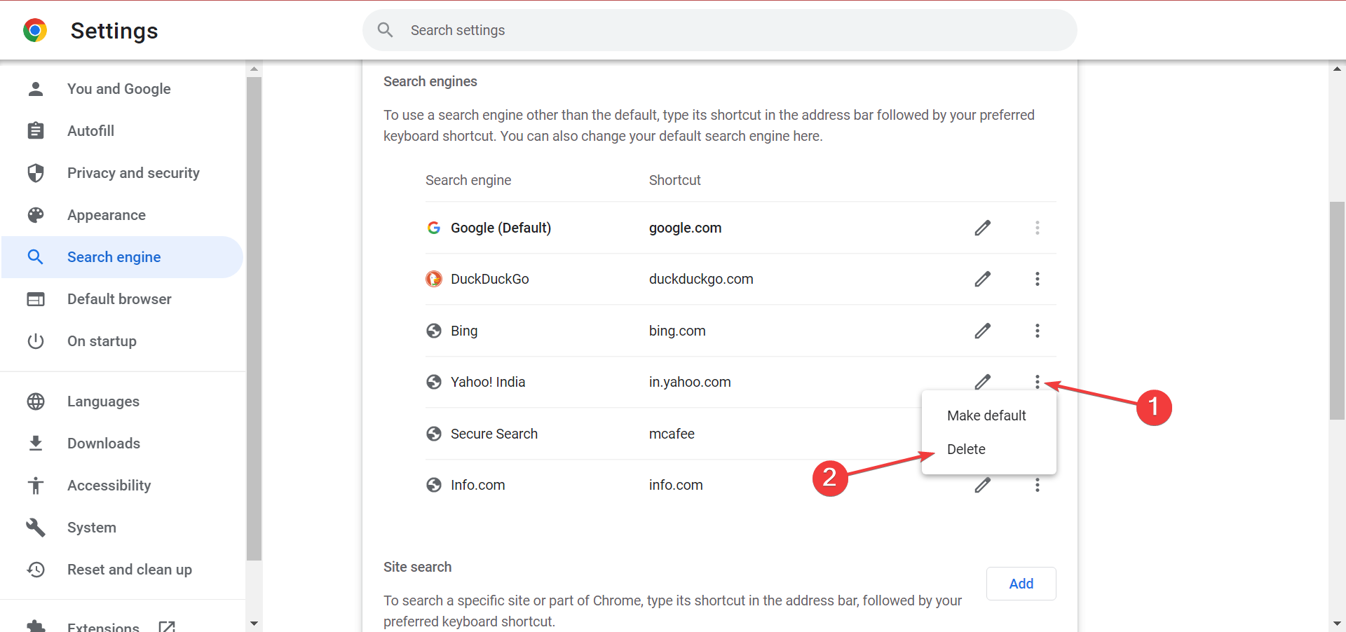 Hvorfor bliver Yahoo ved med at åbne i Chrome? Hvordan man stopper det ...