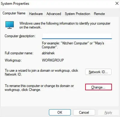 So ändern Sie Ihren Computernamen in Windows