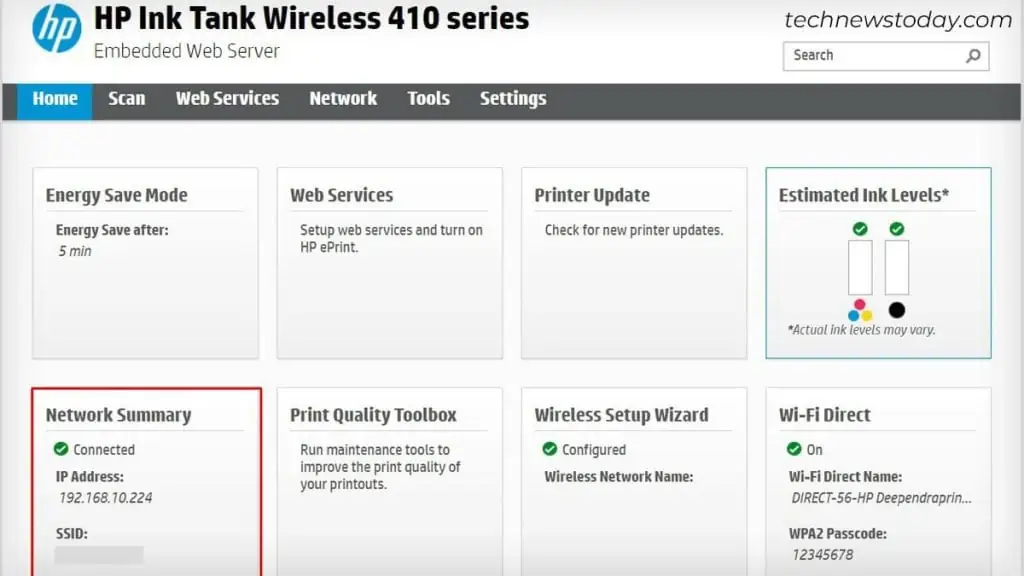 Wie finde ich die IP Adresse des HP Druckers? 5 einfache Wege