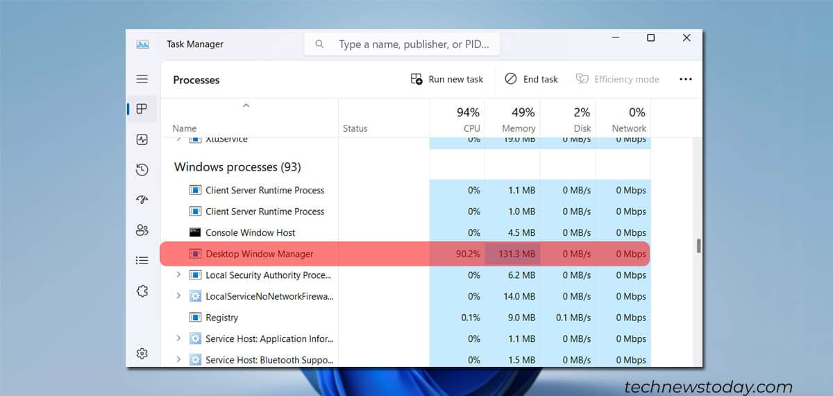 So beheben Sie die hohe CPU-Auslastung des Desktop-Fenstermanagers ...