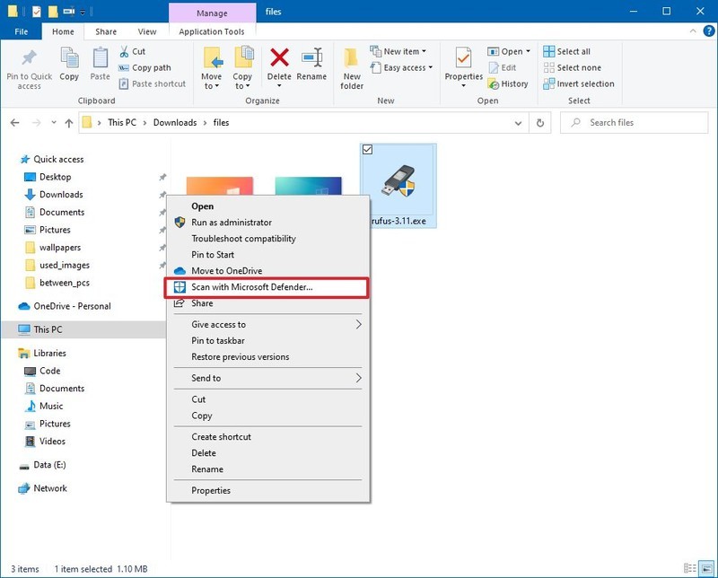 Scan Denfender So scannen Sie eine Datei manuell mit Microsoft Defender Antivirus in ...
