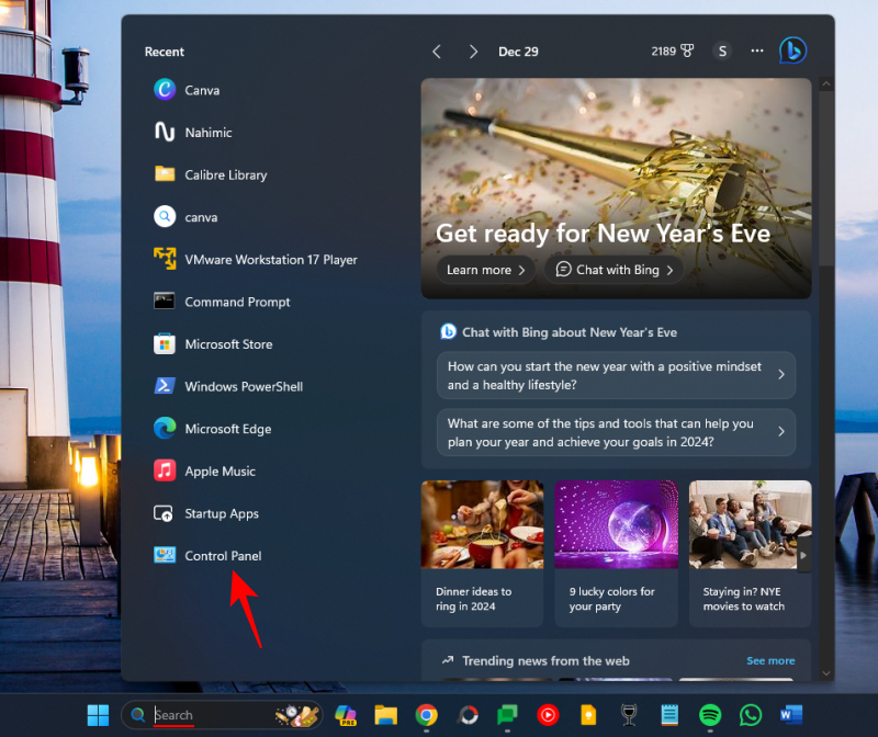 So öffnen Sie die Systemsteuerung in Windows 11 - Mundo Geek