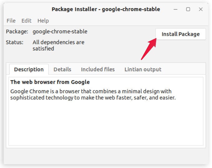 So installieren Sie die DEBDatei auf Ubuntu und LinuxDistributionen