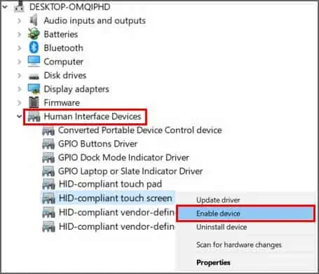 Comment activer ou désactiver l'écran tactile sous Windows - Mundo Geek