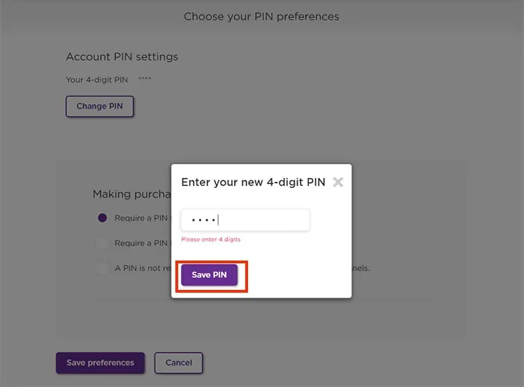 Comment créer, rechercher, réinitialiser ou supprimer le code PIN Roku ...