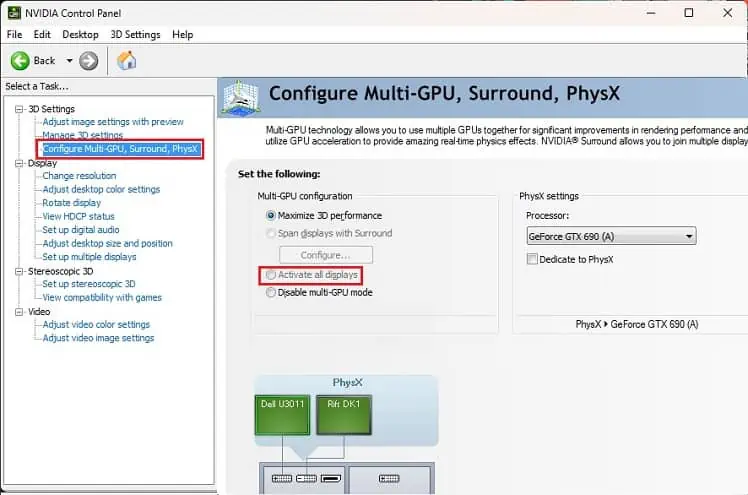 Comment Faire Fonctionner Deux Moniteurs Sur Carte Nvidia