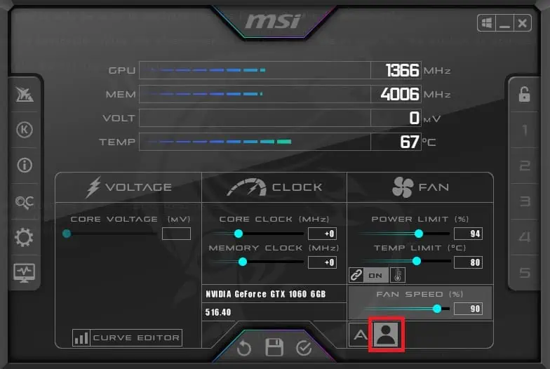Comment contrôler la vitesse du ventilateur du GPU à l'aide de MSI ...