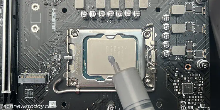 LIWI-Haute Performance Gris dissipateur de Chaleur composé CPU Refroidissement Refroidisseur