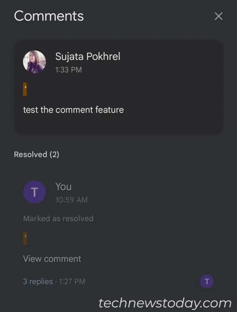Google Code Commenting Style Comment afficher les commentaires sur Google Docs - Mundo Geek
