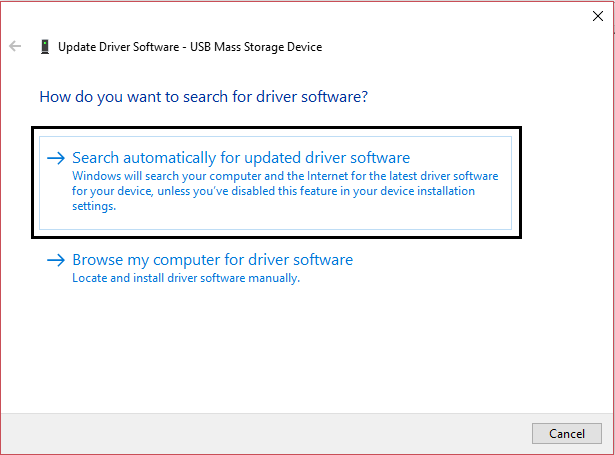 Le périphérique USB ne fonctionne pas sous Windows 10 [RESOLU]