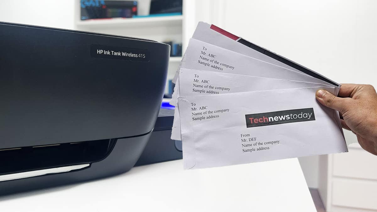 Cara cetak amplop di printer hp