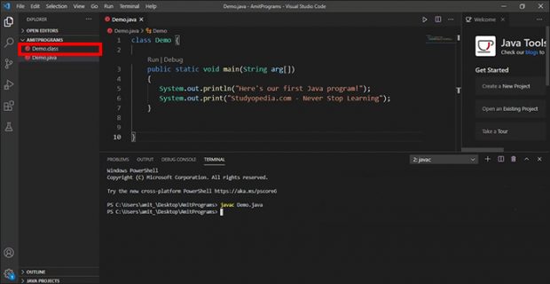 Cara Menjalankan Kode di Terminal dalam VS Code