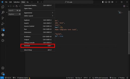 Cara Menjalankan Kode di Terminal dalam VS Code