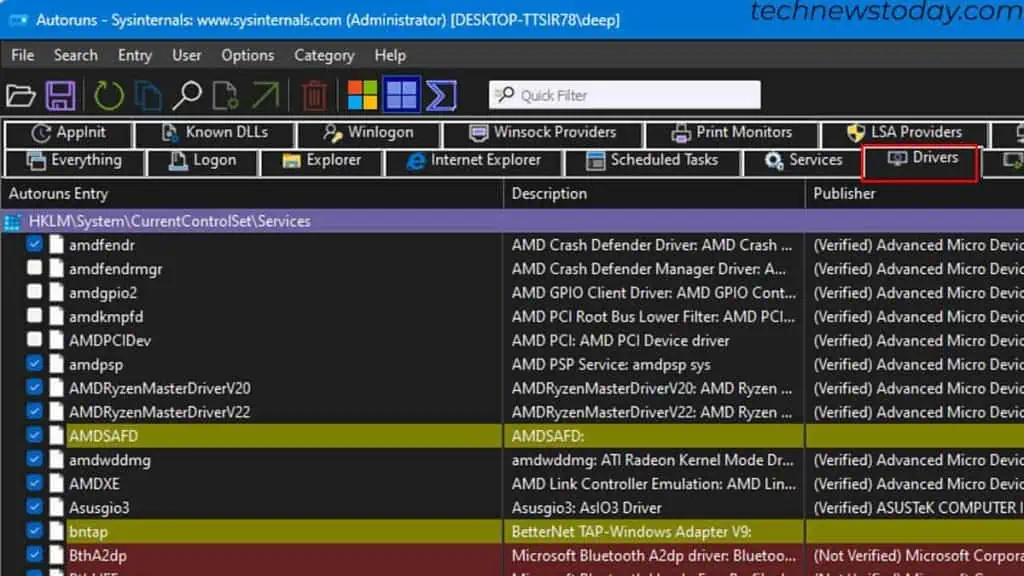 Hvernig á að fjarlægja ökumenn á Windows