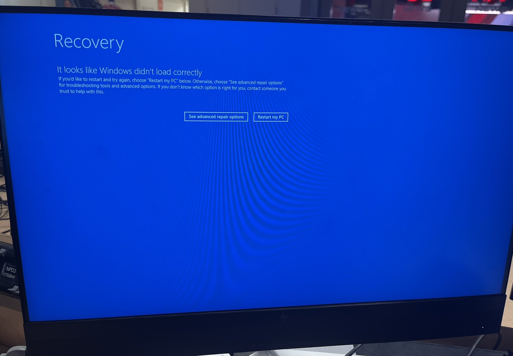 Windows 10 BSOD, fastur í bata vegna CrowdStrike, en það er lagfæring