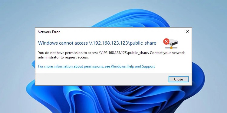 Correzione: Windows non può accedere all'unità di rete - Mundo Geek