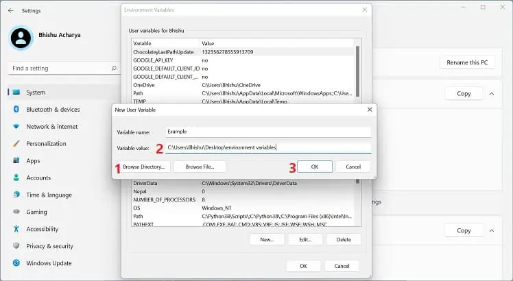Change Computer Variables 4 דרכים כיצד ניתן להגדיר משתני סביבת Windows - Mundo Geek