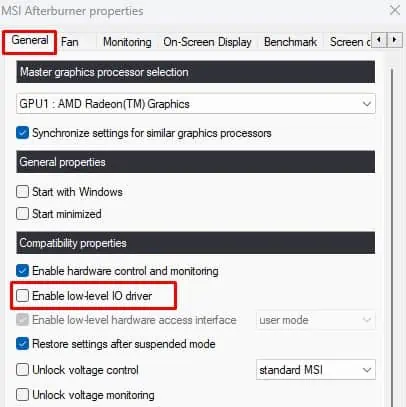 MSI Afterburner が GPU を検出しない?これらの 5 つの修正を試してください - Mundo Geek