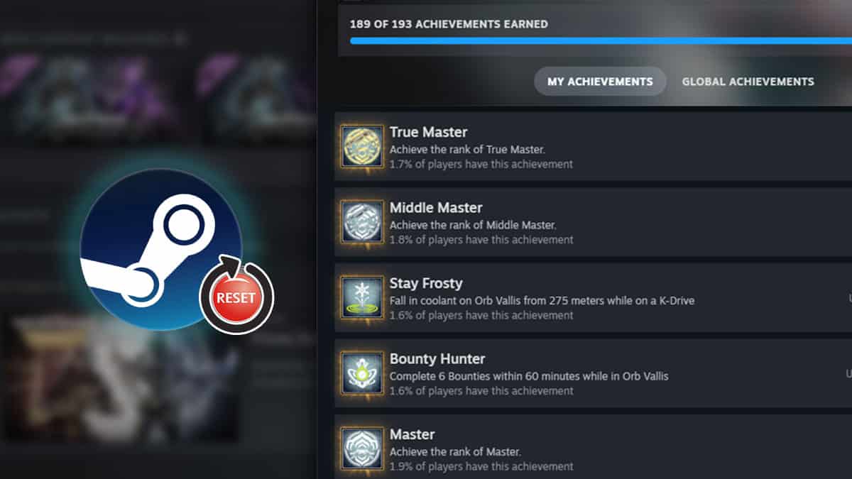 Steamの実績をリセットする方法 - Mundo Geek