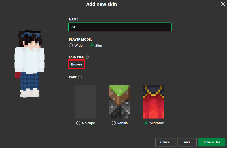 Aangepaste Minecraft-skins maken (Bedrock- en Java-editie) - Mundo Geek