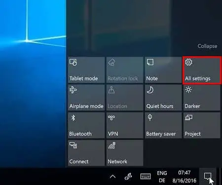 Hoe u Action Center in Windows kunt openen en gebruiken - Mundo Geek