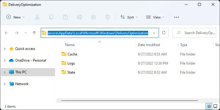 Service Optimisation Folder O que são arquivos de otimização de entrega? Você deve excluí-los ...
