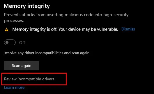 4 maneiras de corrigir a integridade da memória desativada no Windows ...