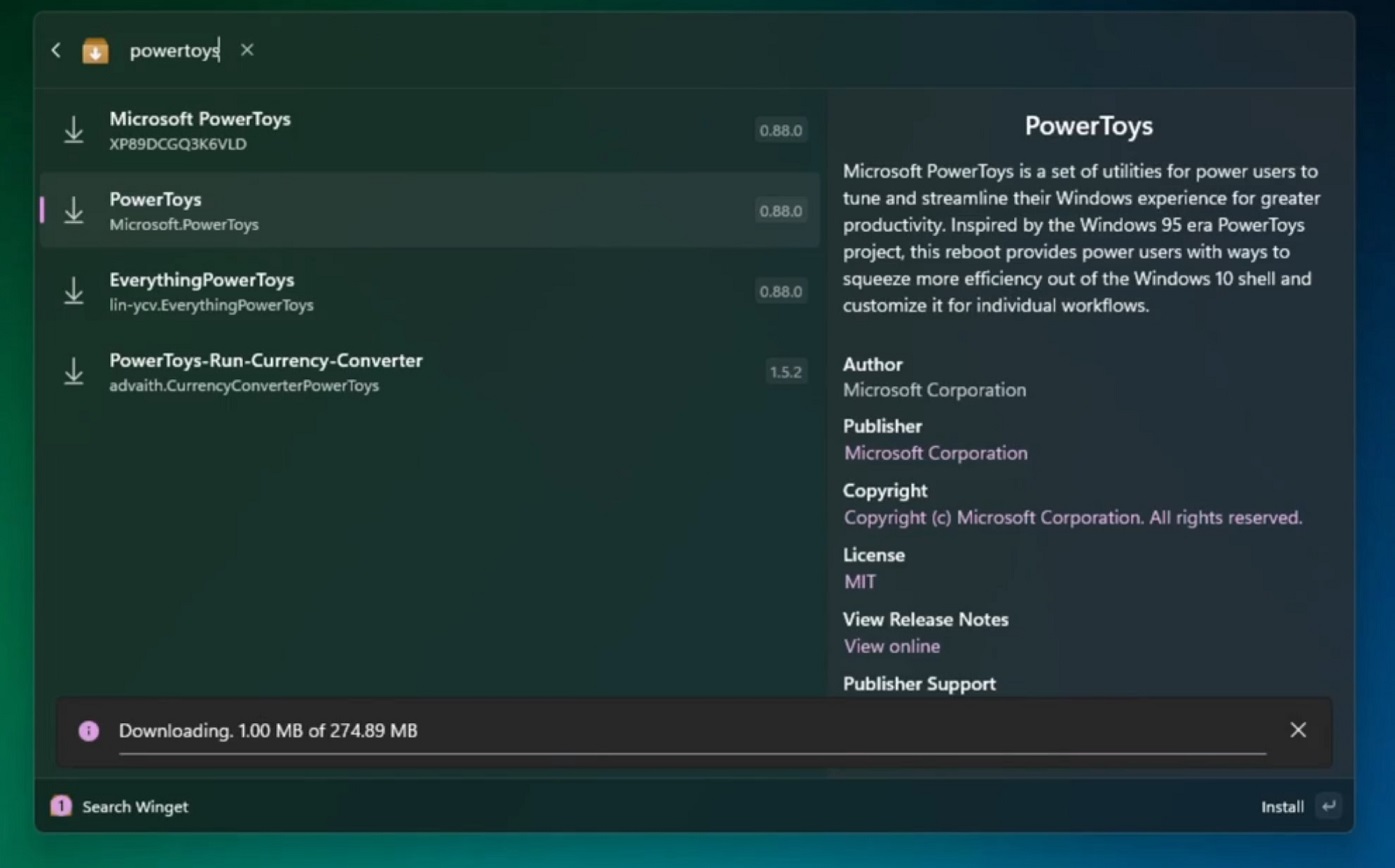 Window Pluggin Microsoft tornará downloads de aplicativos mais rápidos no Windows 11 ...