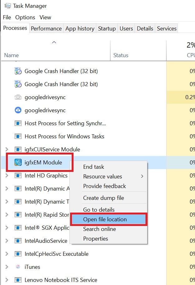 Igfxem Module O que é o módulo IgfxEM no Windows 10 e é seguro para o PC? - Mundo Geek