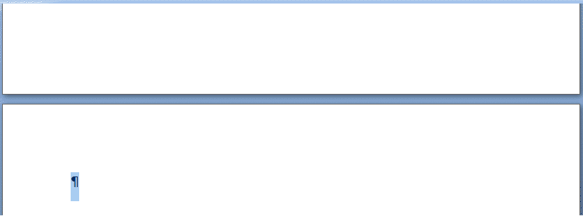 Como deletar uma página em branco no Microsoft Word