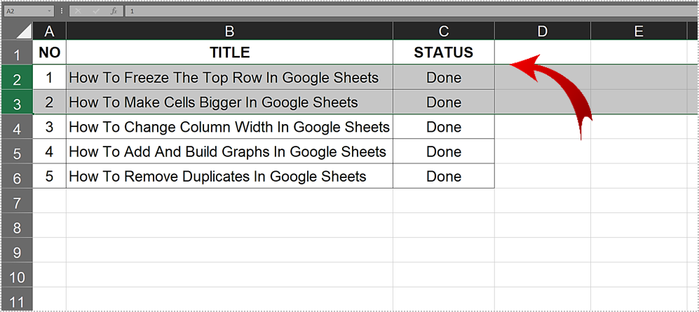 Como mover células para baixo no Excel - Mundo Geek