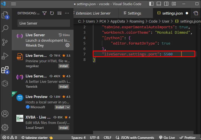 Como abrir com Live Server no VS Code - Mundo Geek
