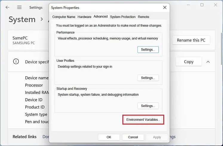 4 sätt hur du kan ställa in Windows-miljövariabler - Mundo Geek