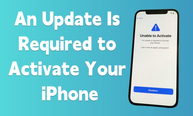 ¿Se requiere una actualización para activar su iPhone? ¡Arreglalo ahora!