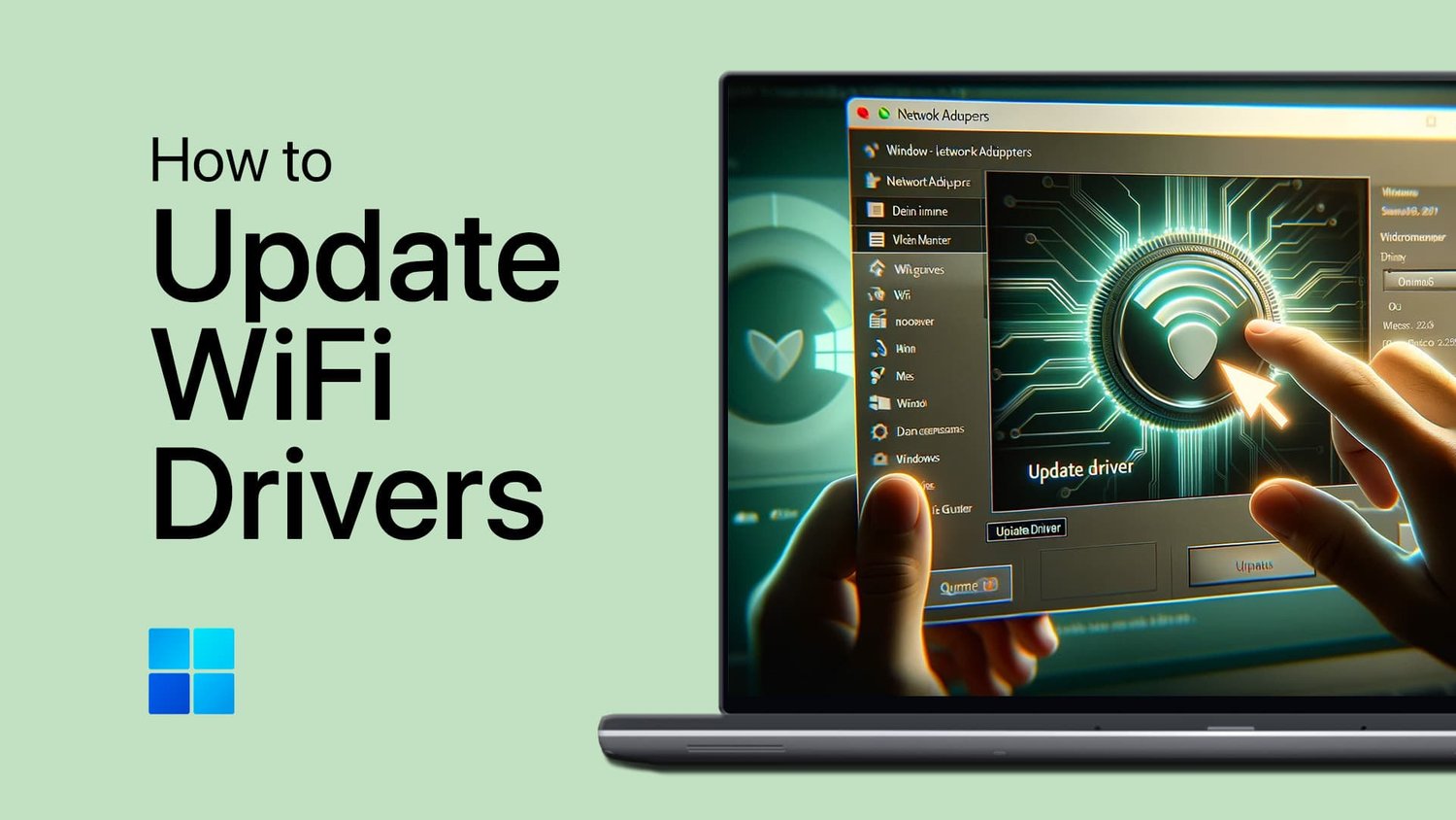 Cómo actualizar los controladores WiFi en Windows 11 