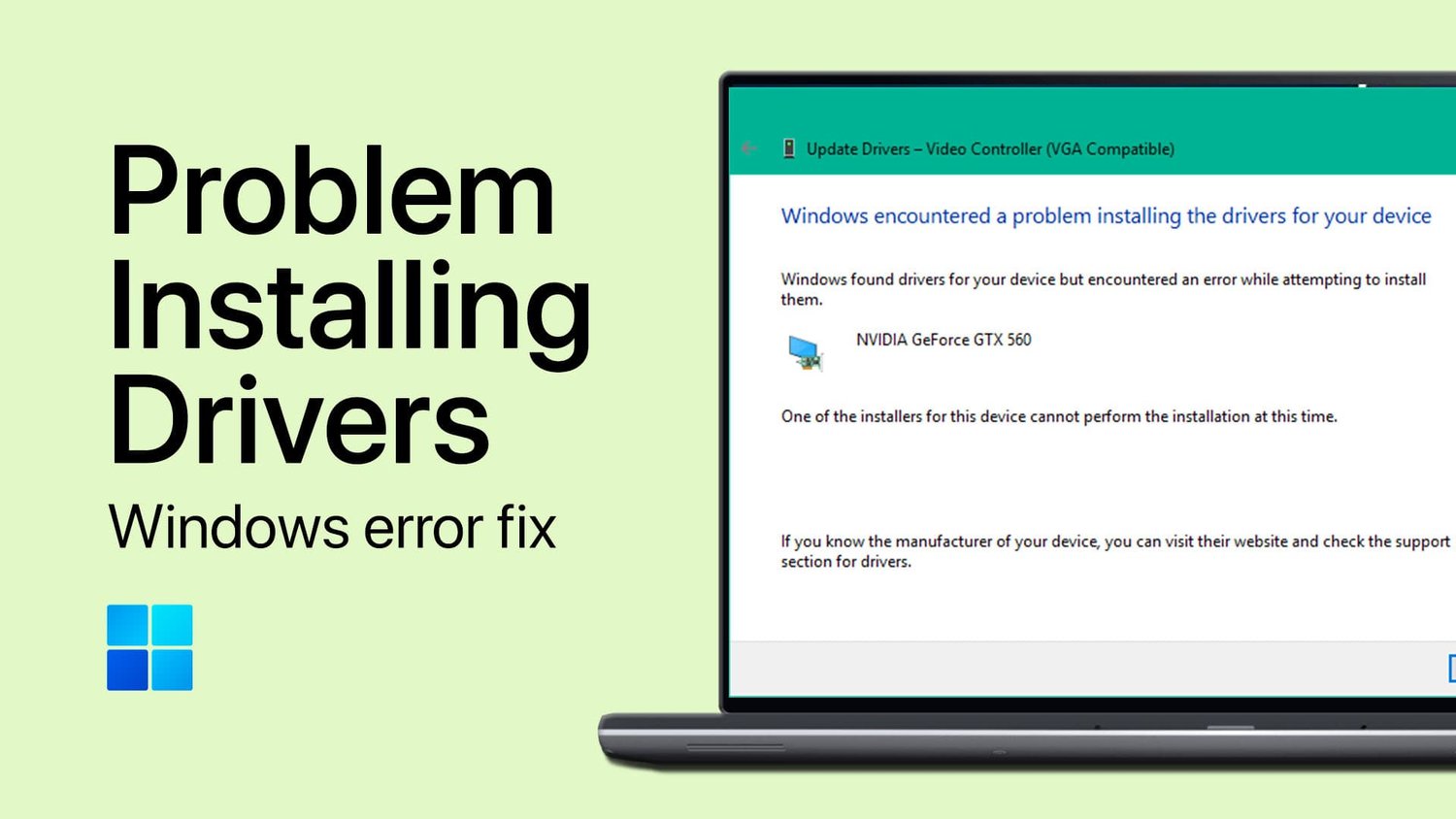 Cómo solucionar 'Windows encontró un problema para instalar el software del controlador' en la PC