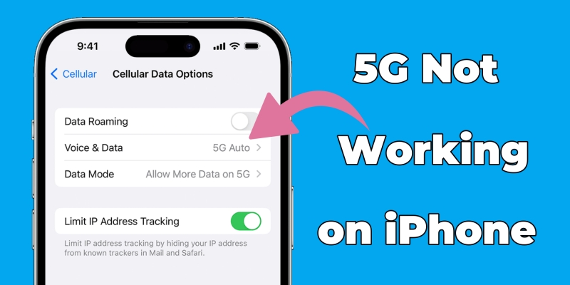 Fix 5g no funciona en iPhone: una guía completa [Último]