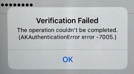 12 formas de corregir el error de autenticación AK 7005 en iPhone/iPad
