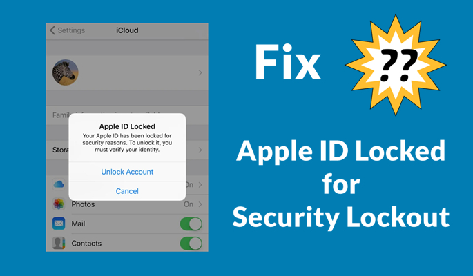 ¿ID de Apple bloqueado por razones de seguridad? ¡Lo arregló ahora!