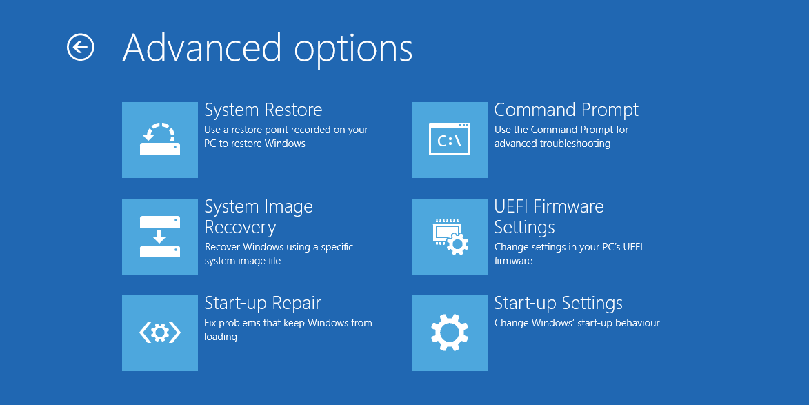 Repare una PC sin arranque con una unidad de recuperación USB en Windows 10