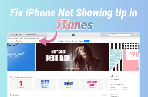 iPhone no aparece en iTunes? Últimas soluciones! [GANE Y MAC]