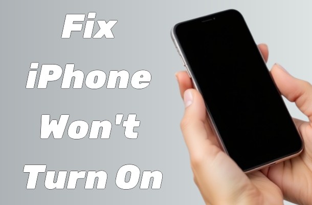 Cómo arreglar el iPhone no se enciende de 8 maneras [actualizado]