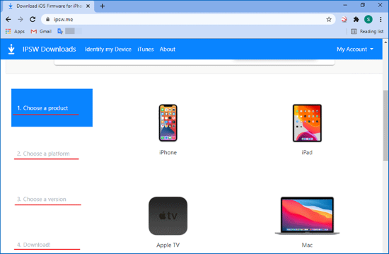 Cómo instalar IPSW sin firmar y degradación iOS [2025 Nuevo]