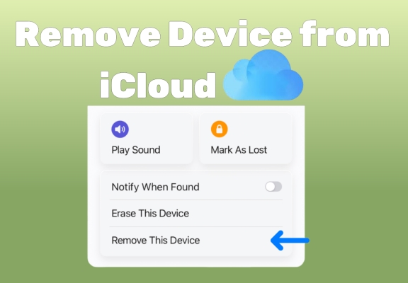 Cómo eliminar el dispositivo de iCloud con/sin contraseña